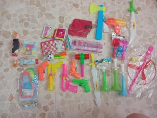 Lote de juguetes variados