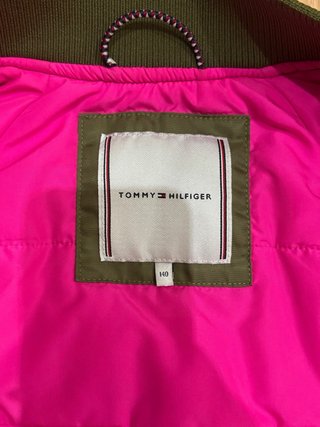 Chaqueta Tommy Hilfiger Verde Talla 140cm