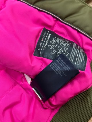 Chaqueta Tommy Hilfiger Verde Talla 140cm