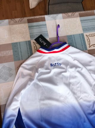 Maillot Ciclismo Rotto Blanco-Azul Talla M