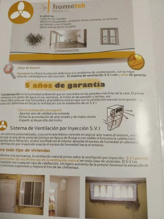 Ventilación Mecánica Beige/Blanco