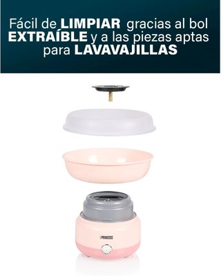 Princess Máquina de Algodón de Azúcar, 500W,