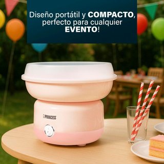 Princess Máquina de Algodón de Azúcar, 500W,