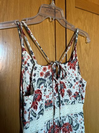 Vestido largo Tintoretto estampado floral