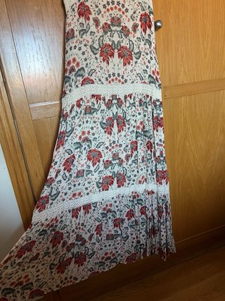 Vestido largo Tintoretto estampado floral