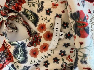 Vestido largo Tintoretto estampado floral