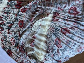 Vestido largo Tintoretto estampado floral