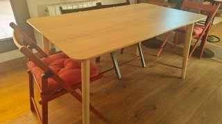 Sillas de comedor plegables (6 unidades)