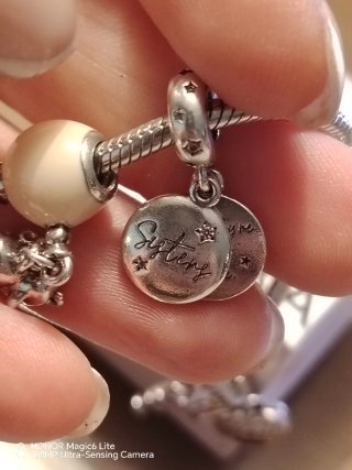 Charm Pandora Originale Sorella Mamma, elefante