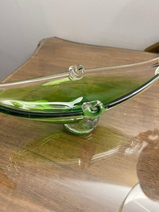 URGE VENTA Cenicero Góndola Cristal Murano Verde