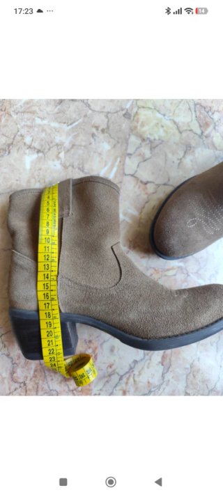 Botines de piel marrones