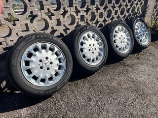 Llantas Mercedes E270 W211 con neumáticos Michelin