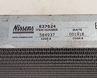 485257 radiador 637624-584937 dacia lodgy ambiance
