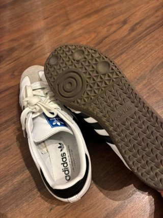 Zapatillas Adidas Samba Blancas y Negras