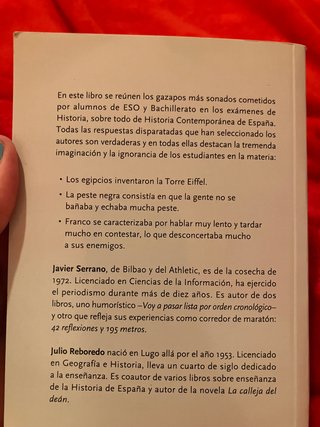 Libro "Historia de España contada por estudiantes"