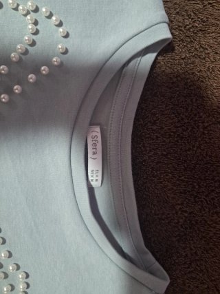 Camiseta Sfera Lazo Perlas Talla S