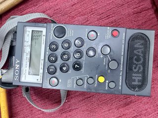 Sony ICF-PRO80 Receptor Scanner Vintage