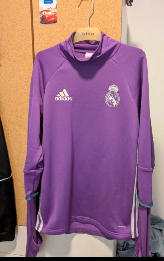 Sudadera Adidas Real Madrid Morada Talla S