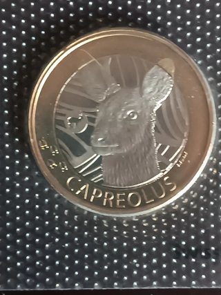 Moneda 10 Francos Suizos Corzo
