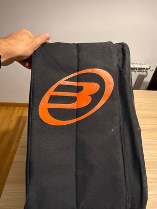 Paletero Bullpadel Negro Naranja