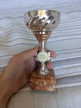 Trofeos y Medallas: Fútbol, Tenis cartas, monte.