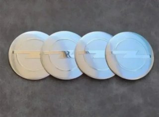 4 Emblemas Opel para Tapabujes Tapacubos de Llanta