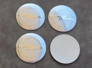 4 Emblemas Opel para Tapabujes Tapacubos de Llanta
