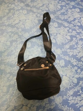 Bolso bandolera negro mujer