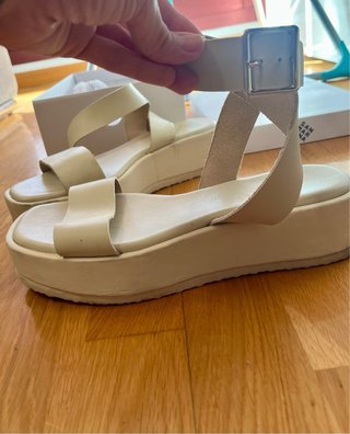 Sandalias San Marina Piel Beige Talla 41
