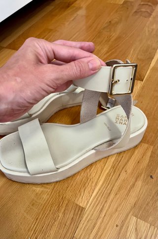 Sandalias San Marina Piel Beige Talla 41