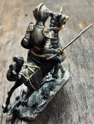 Figuras Plomo Caballeros Medievales