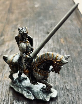Figuras Plomo Caballeros Medievales