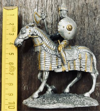 Figuras Plomo Caballeros Medievales