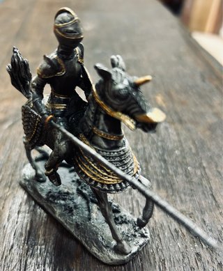 Figuras Plomo Caballeros Medievales