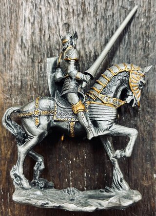 Figuras Plomo Caballeros Medievales