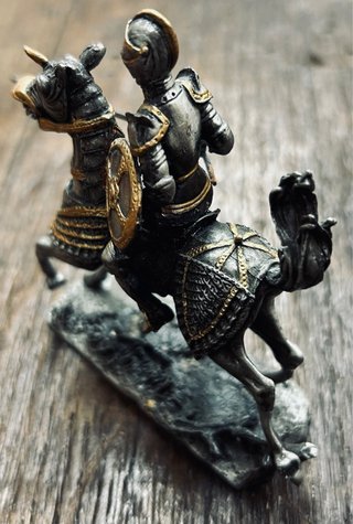 Figuras Plomo Caballeros Medievales
