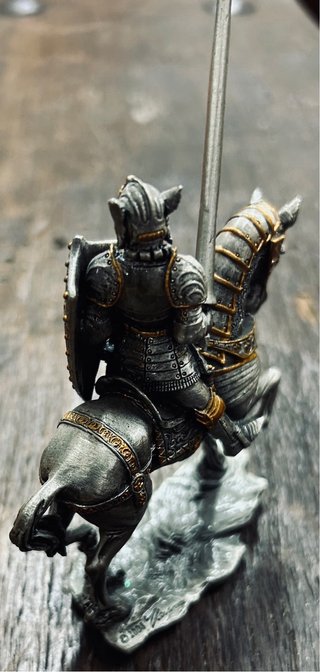 Figuras Plomo Caballeros Medievales