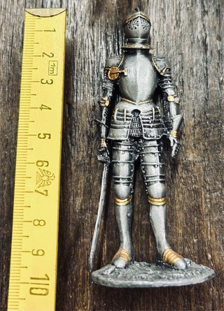 Figuras Plomo Caballeros Medievales