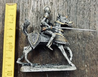 Figuras Plomo Caballeros Medievales