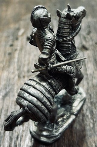 Figuras Plomo Caballeros Medievales