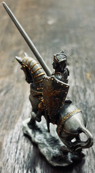 Figuras Plomo Caballeros Medievales