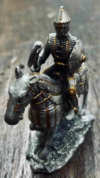 Figuras Plomo Caballeros Medievales