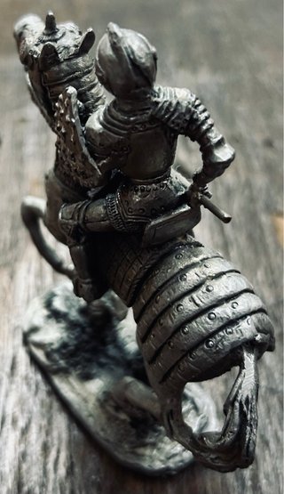 Figuras Plomo Caballeros Medievales