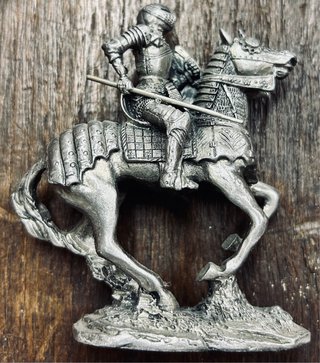 Figuras Plomo Caballeros Medievales