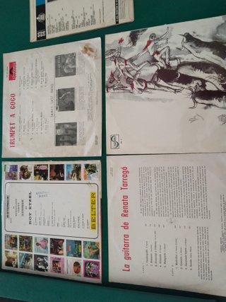 Lote 4 Vinilos Roy Etzel, Renata Tarrago