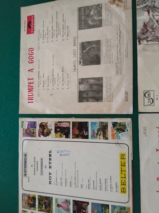Lote 4 Vinilos Roy Etzel, Renata Tarrago