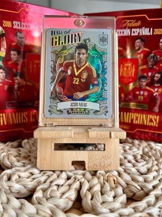 Carta Panini Jesús Navas Hall of Glory España