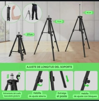 Nivel Láser 4D 16 Líneas Trípode Accesorios