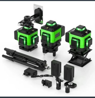 Nivel Láser 4D 16 Líneas Trípode Accesorios