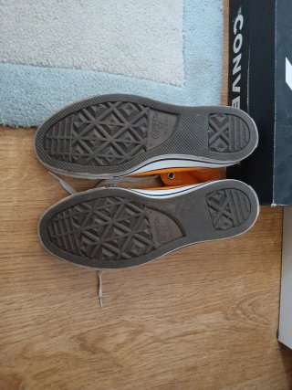 Zapatillas Converse Altas Naranja